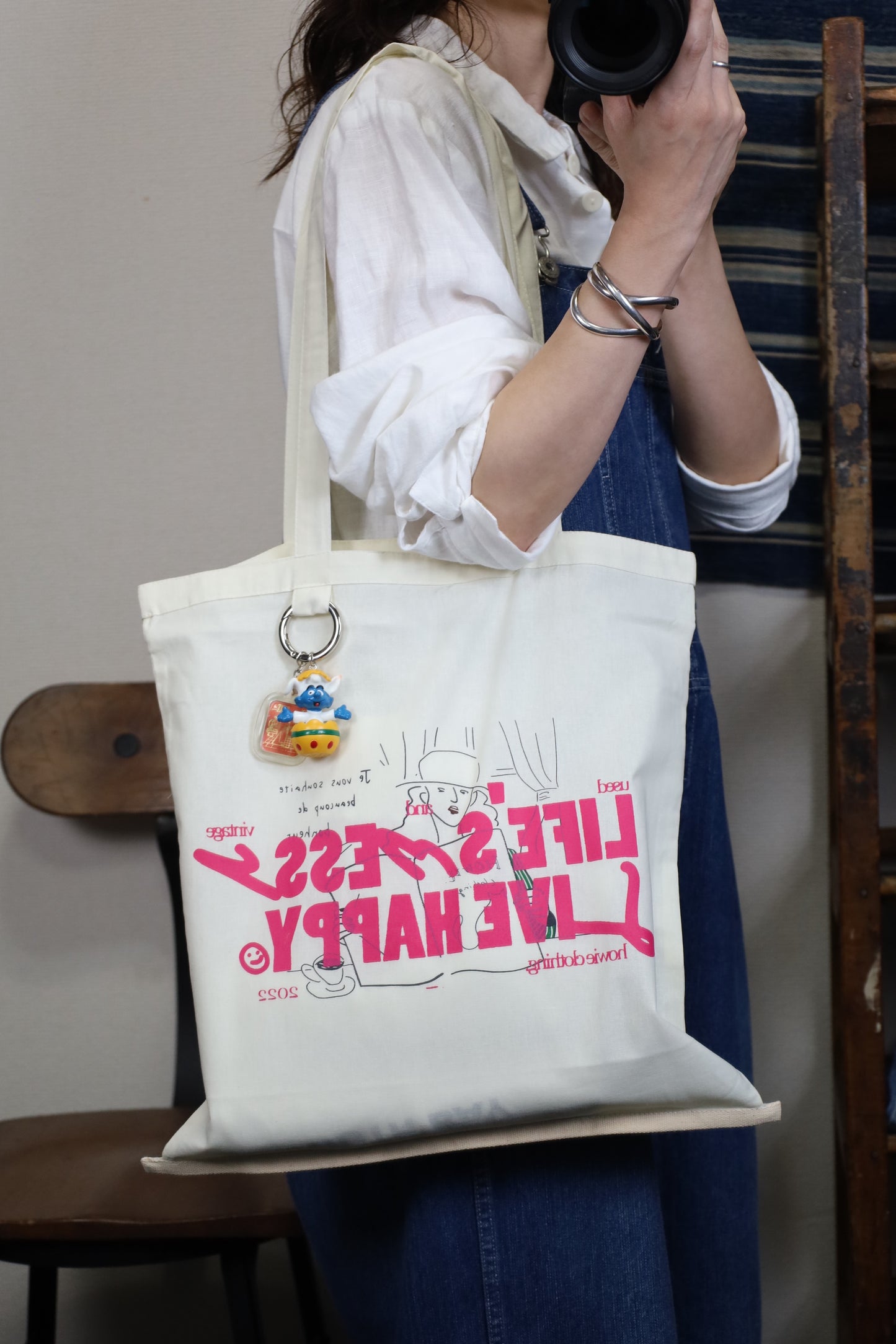 HOWIE tote bag (girl - print)