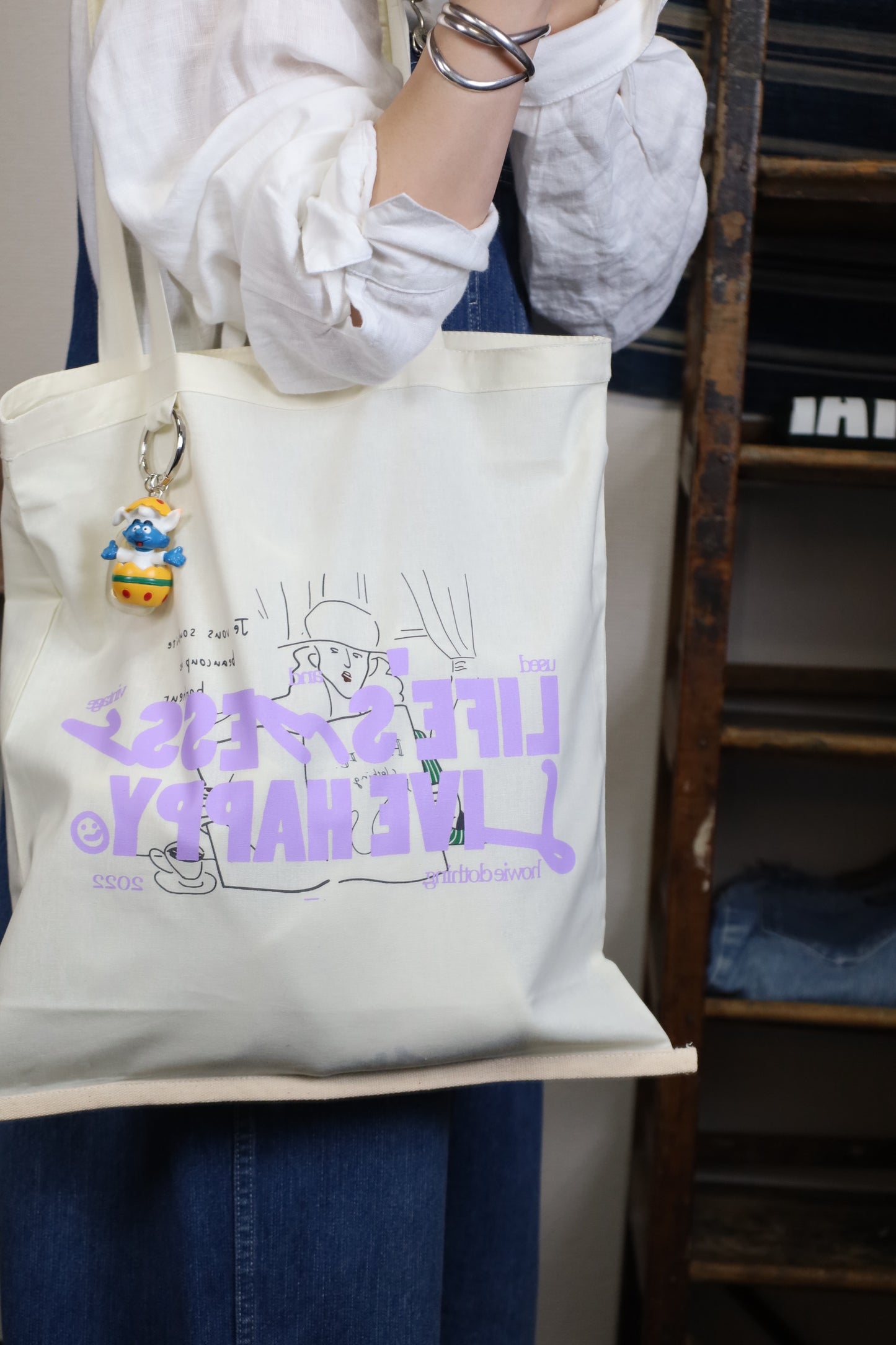 HOWIE tote bag (girl - print)