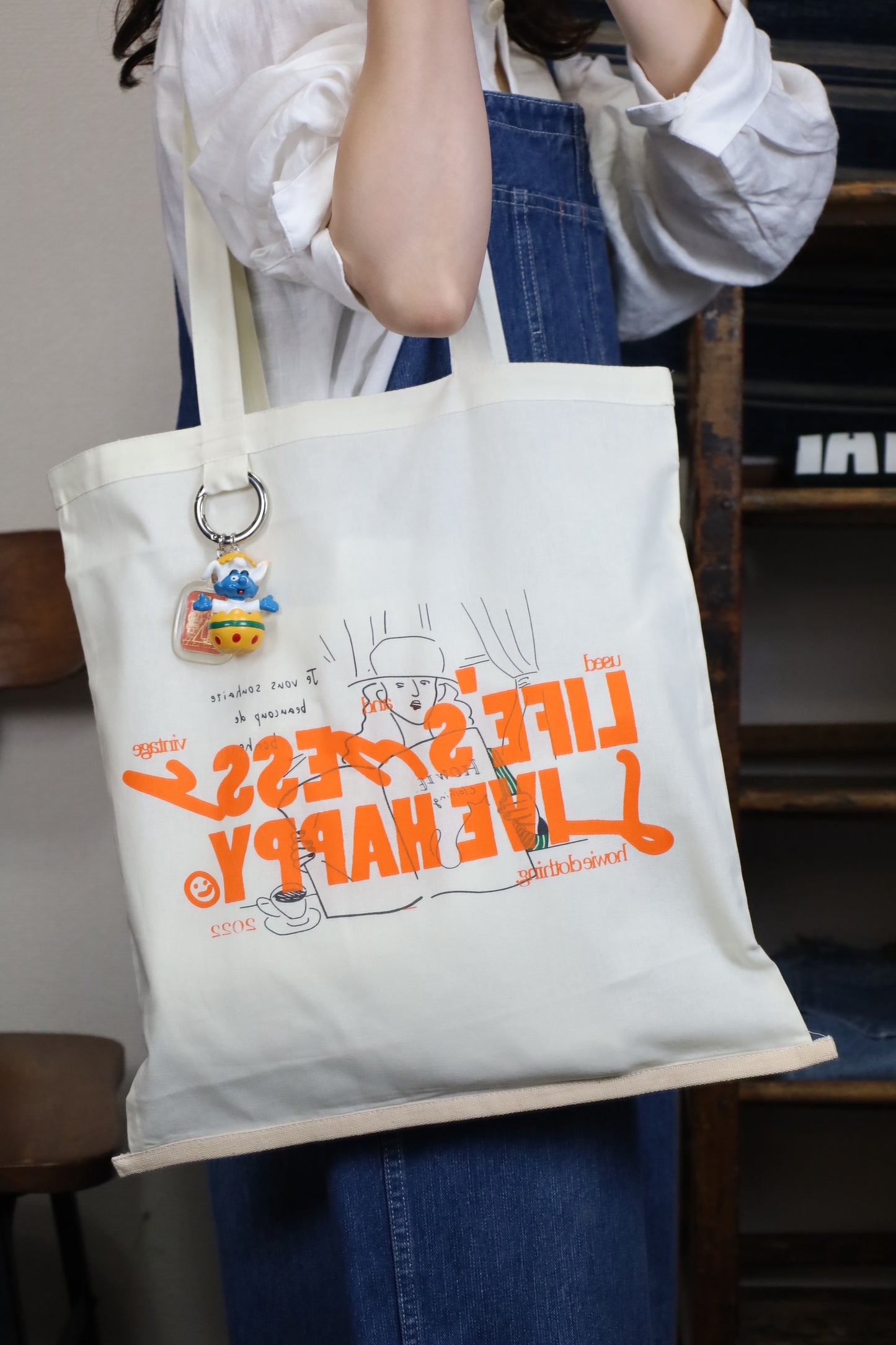 HOWIE tote bag (girl - print)