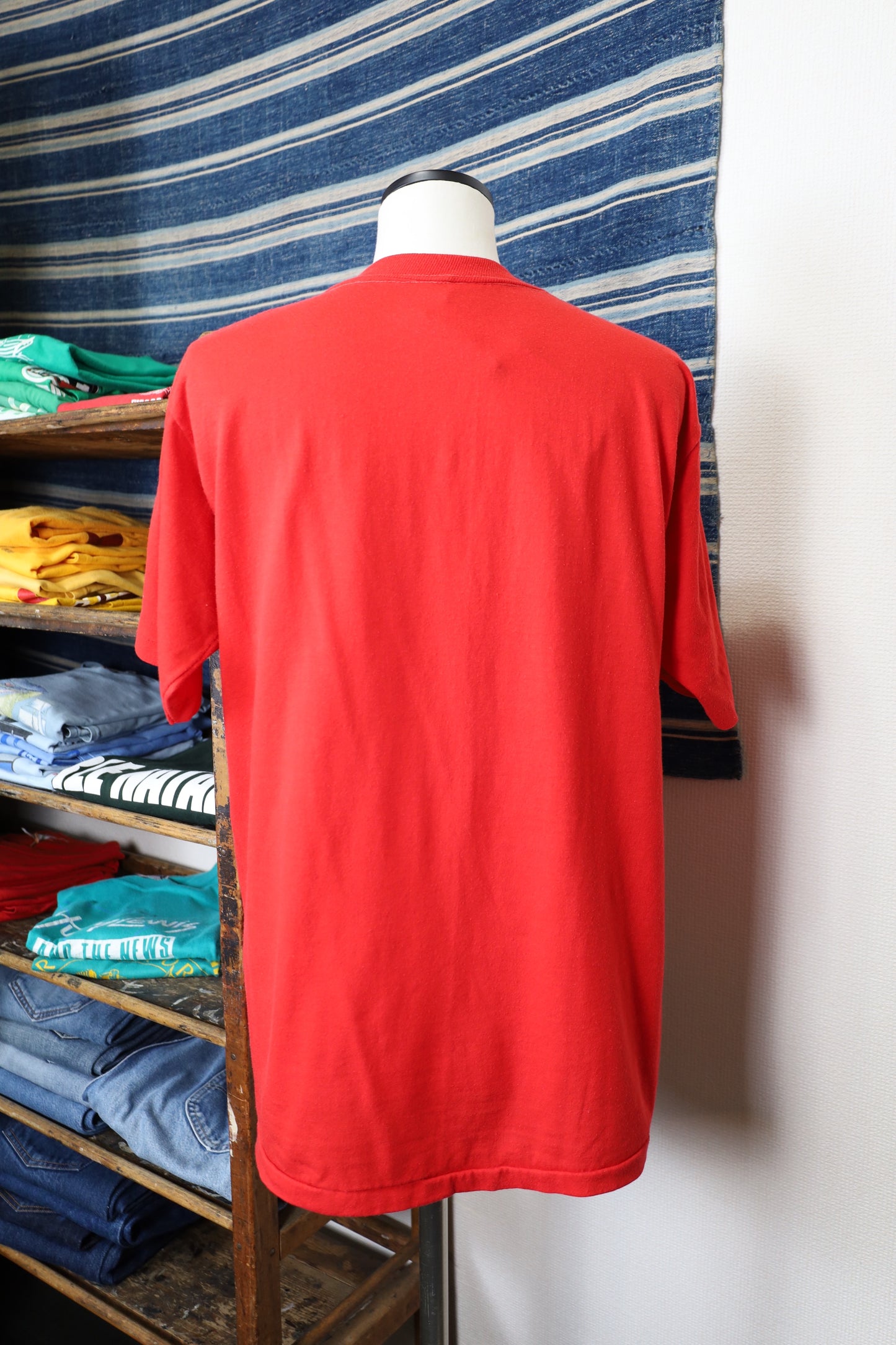 B514 / 1980's sportwear print tee