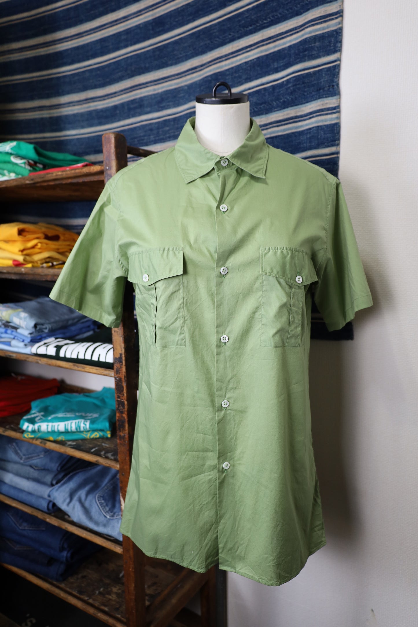 Z628 / 1990's A.P.C short sleeve shirt