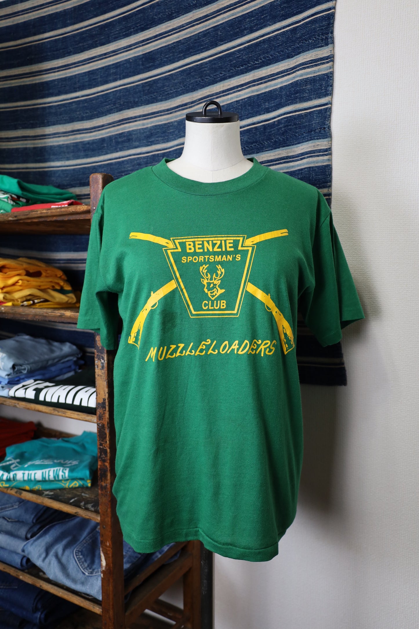 B497 / 1980's sportwear BENZIE SPORTSMANS tee