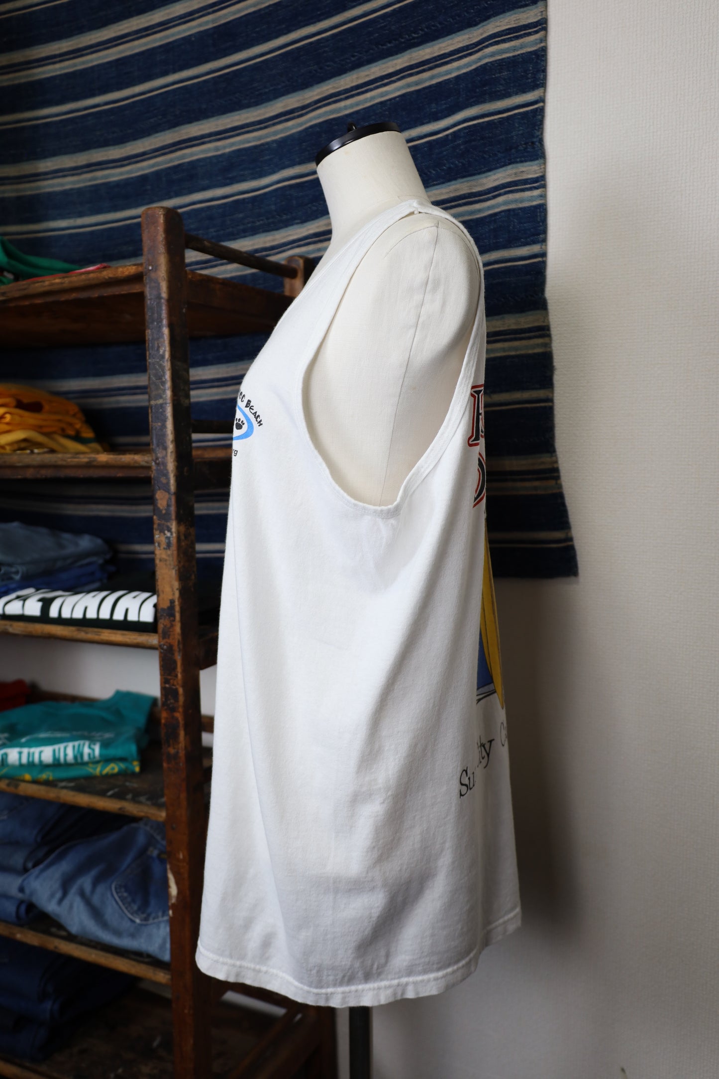 B519 / early2000's anvil DOG BEACH tank top