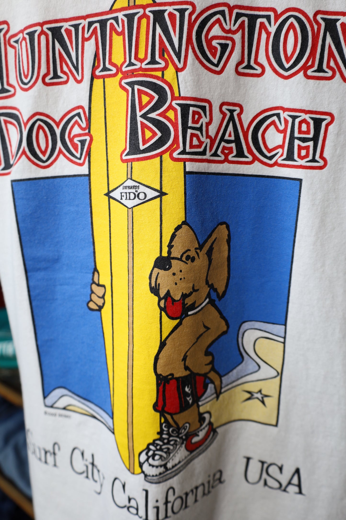 B519 / early2000's anvil DOG BEACH tank top