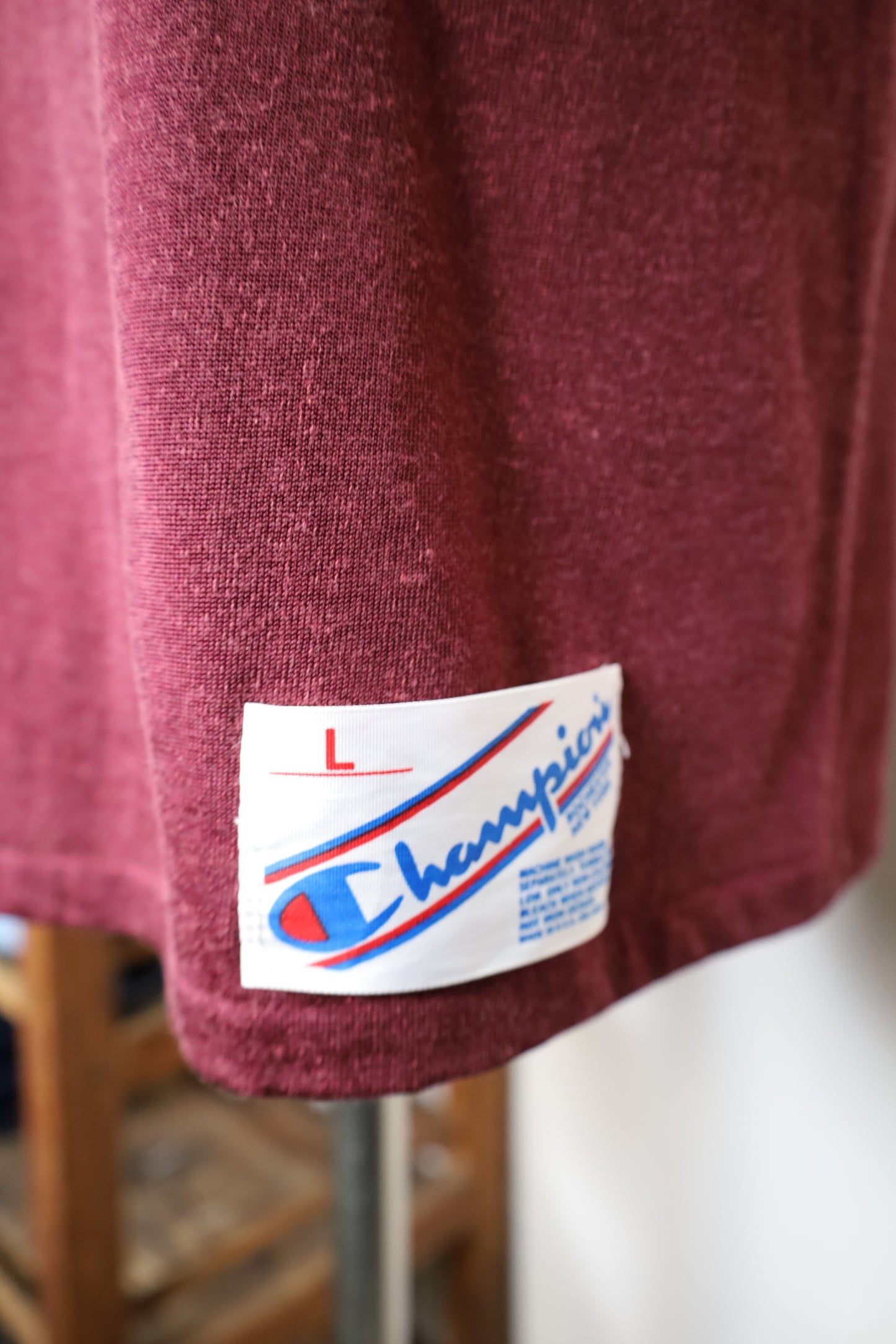 B536 / 1980's champion foot ball tee