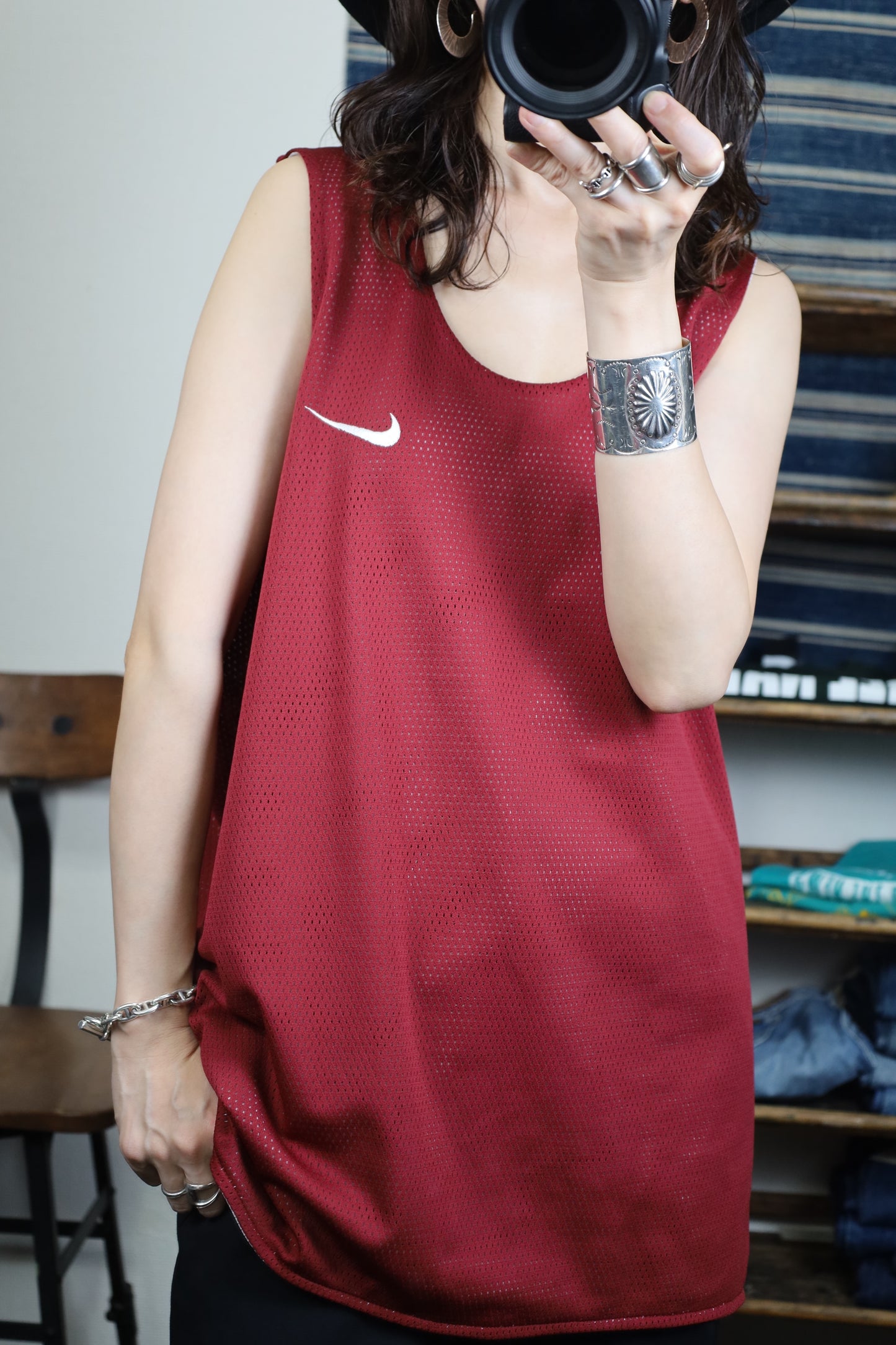 Z169 / 1990's NIKE reversible tank top