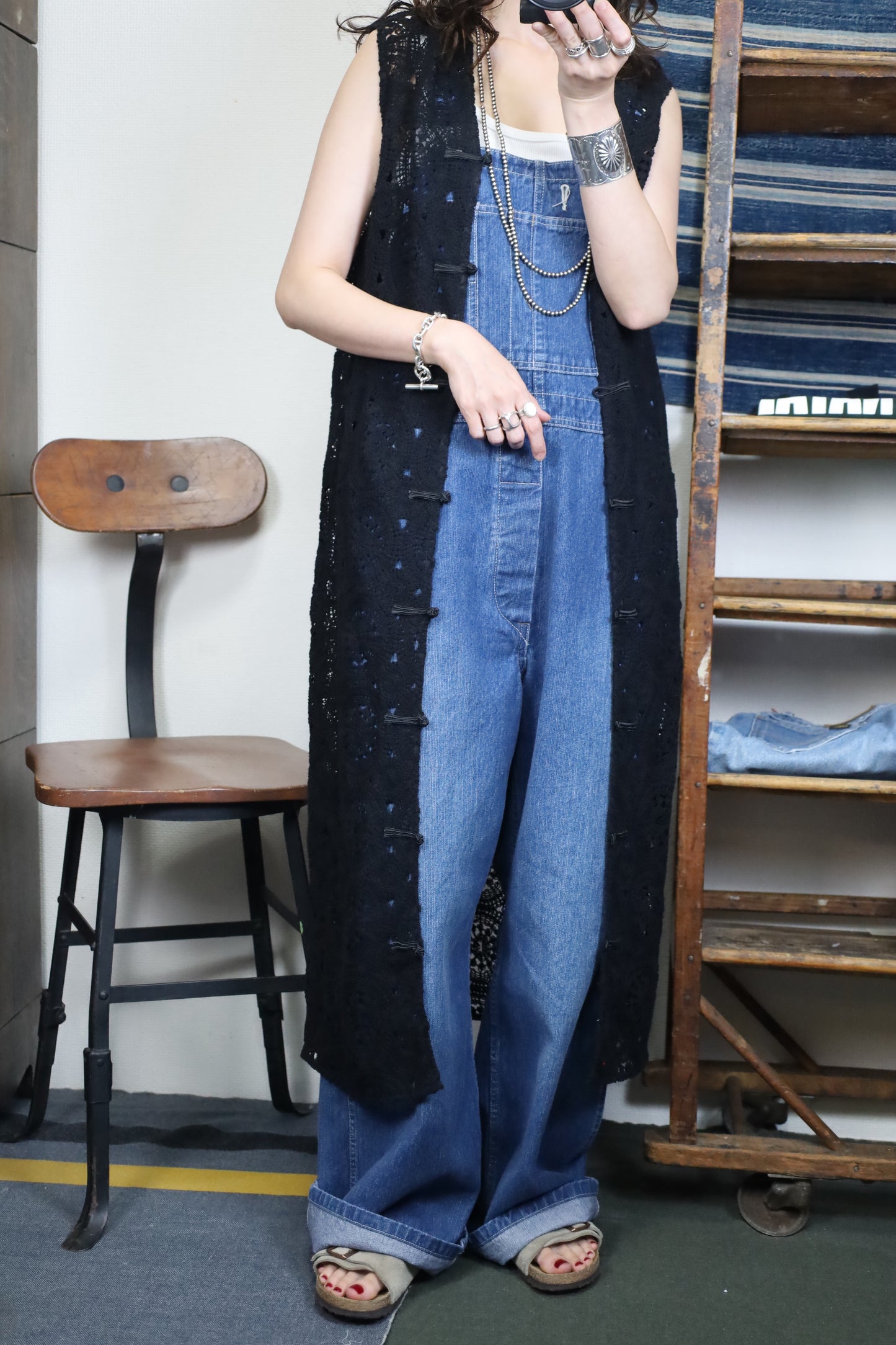 HOWIE overall (Indigo)