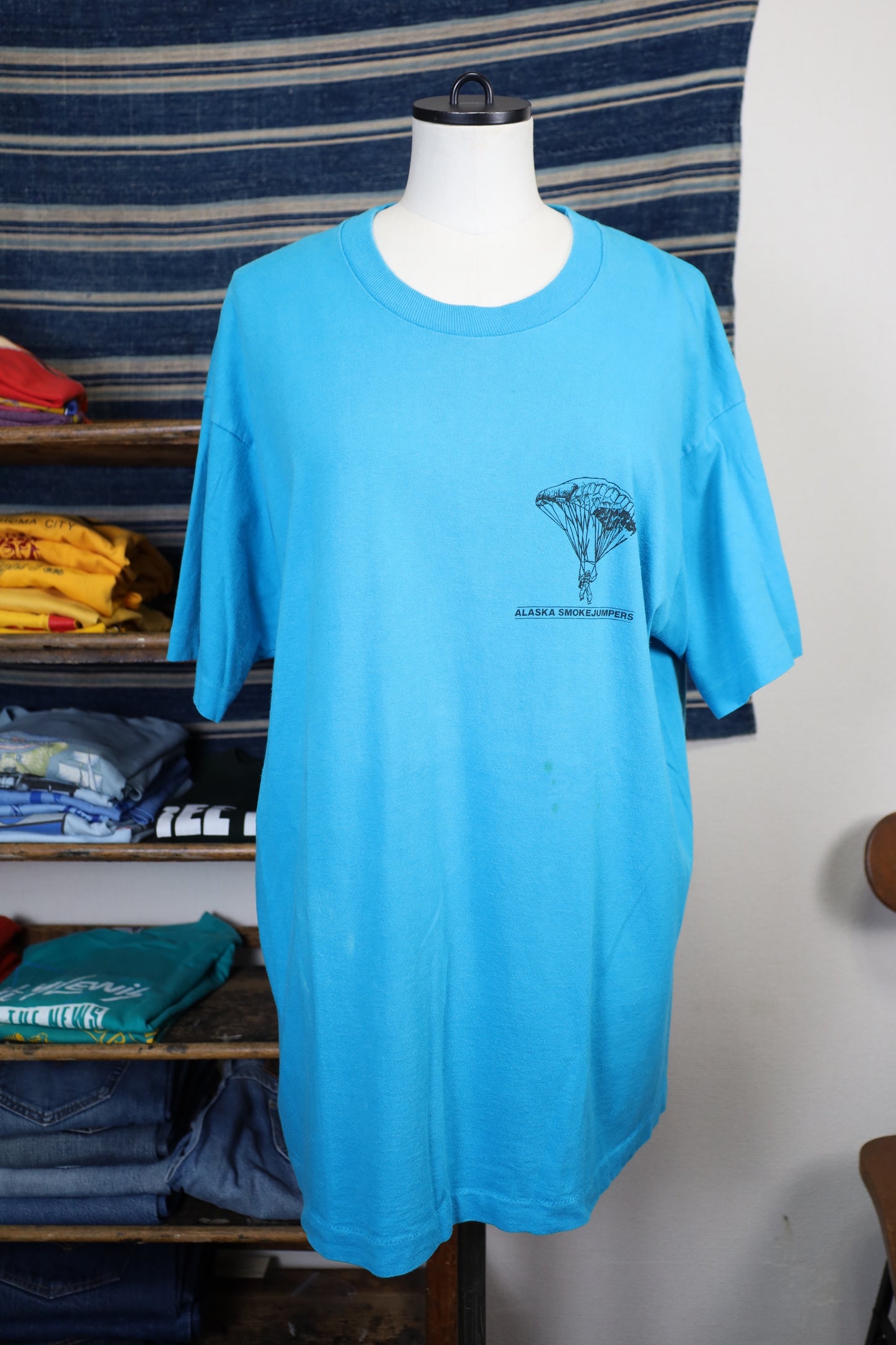 Z839 / 1990's FRUITS OF THE LOOM ALASKA tee