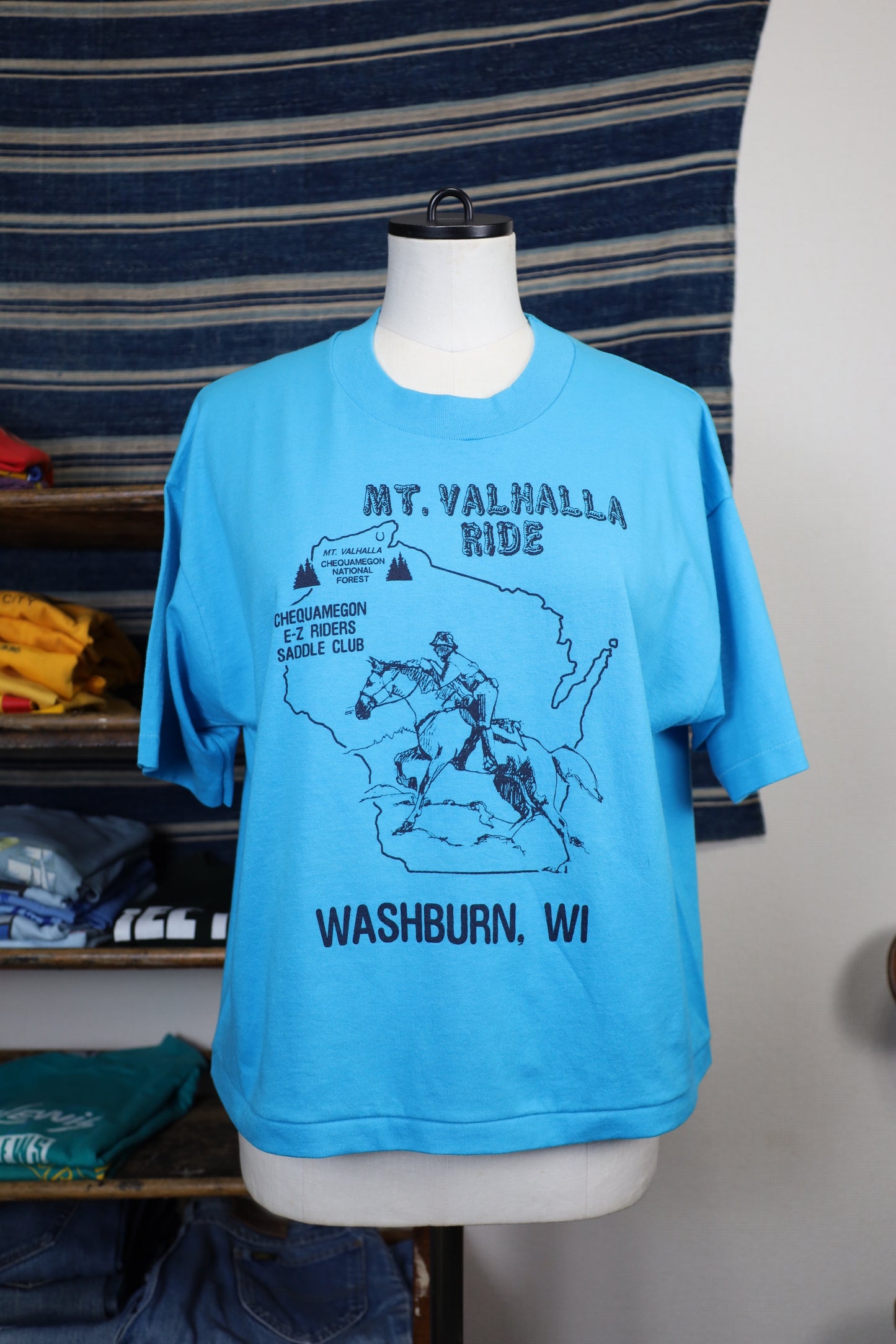 G84 / 1990's OLD FRUITS OF THE LOOM MT.VALHALLA RIDE