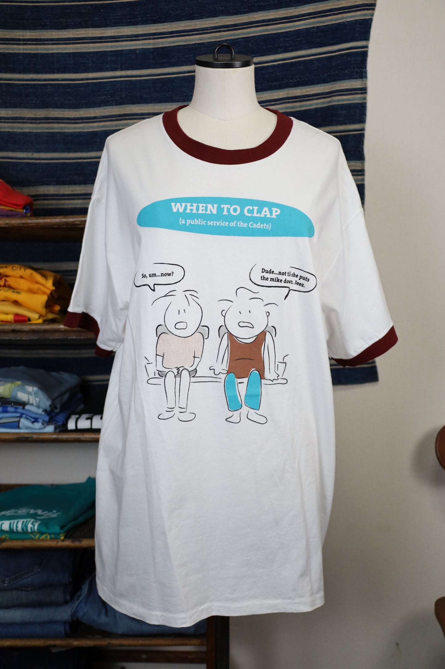 Z646 / early2000's PORT and COMPANY ringer tee