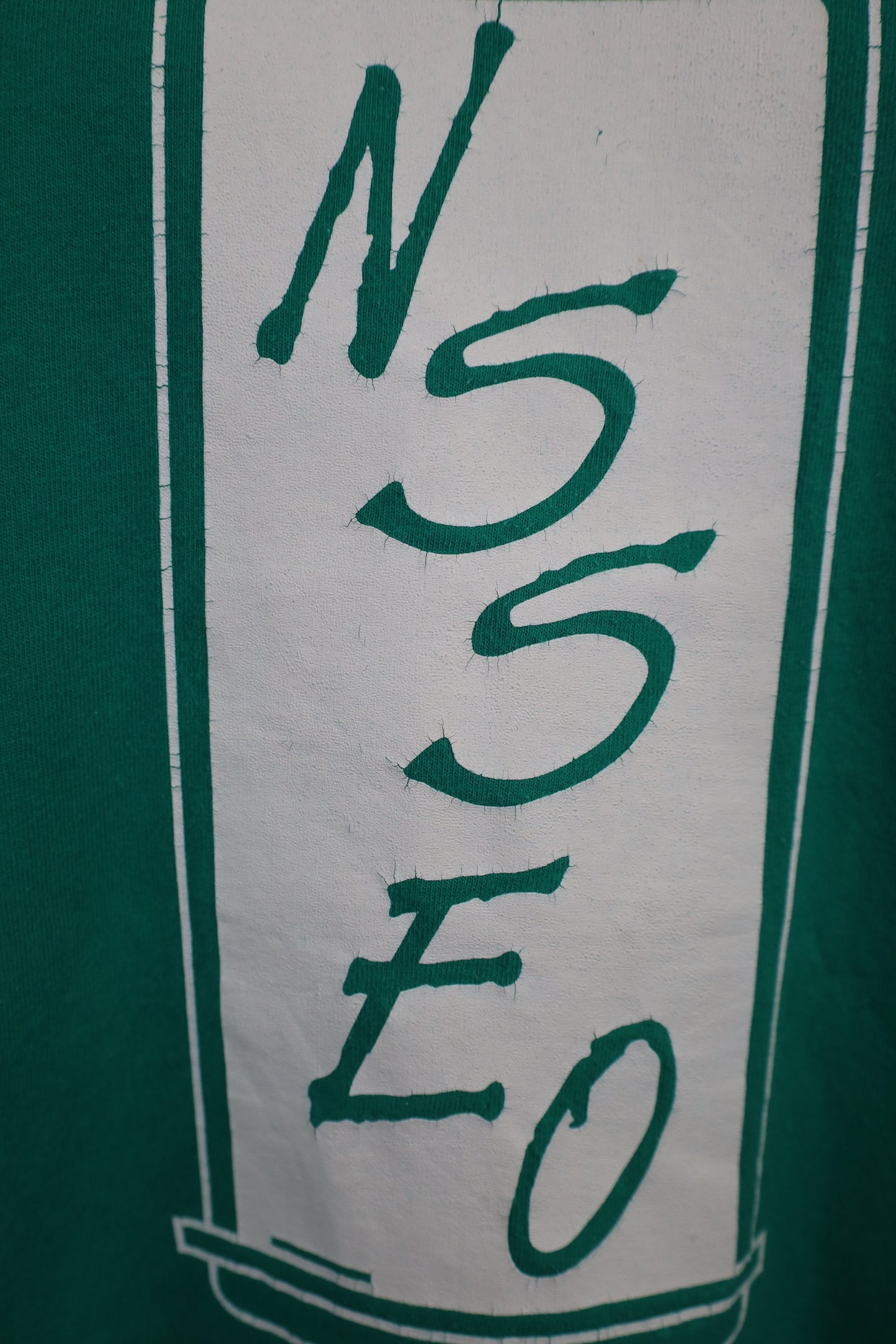 875 / 1990’s OLD FRUITS OF THE LOOM MSSEO Print Tee