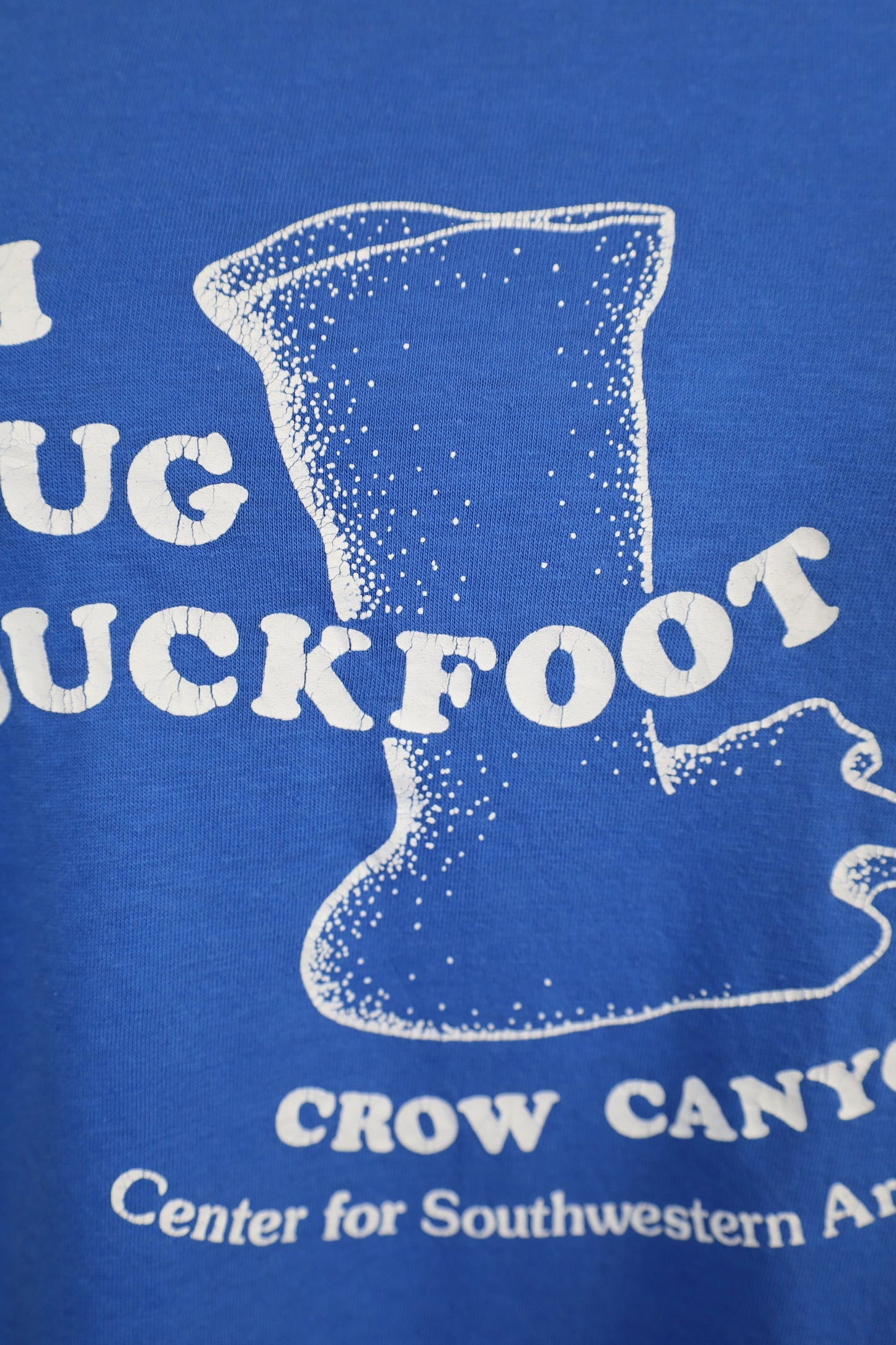 831 / 1990's OLD Hanes I DUG DUCKFOOT TEE