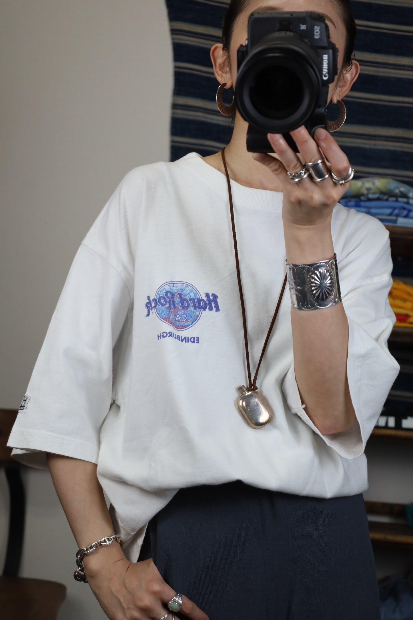 Z665 / 1990`s HARDROCKCAFE print tee