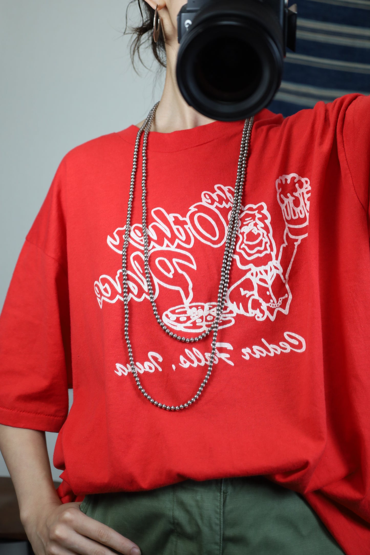 B496 / 1990's HANES print tee