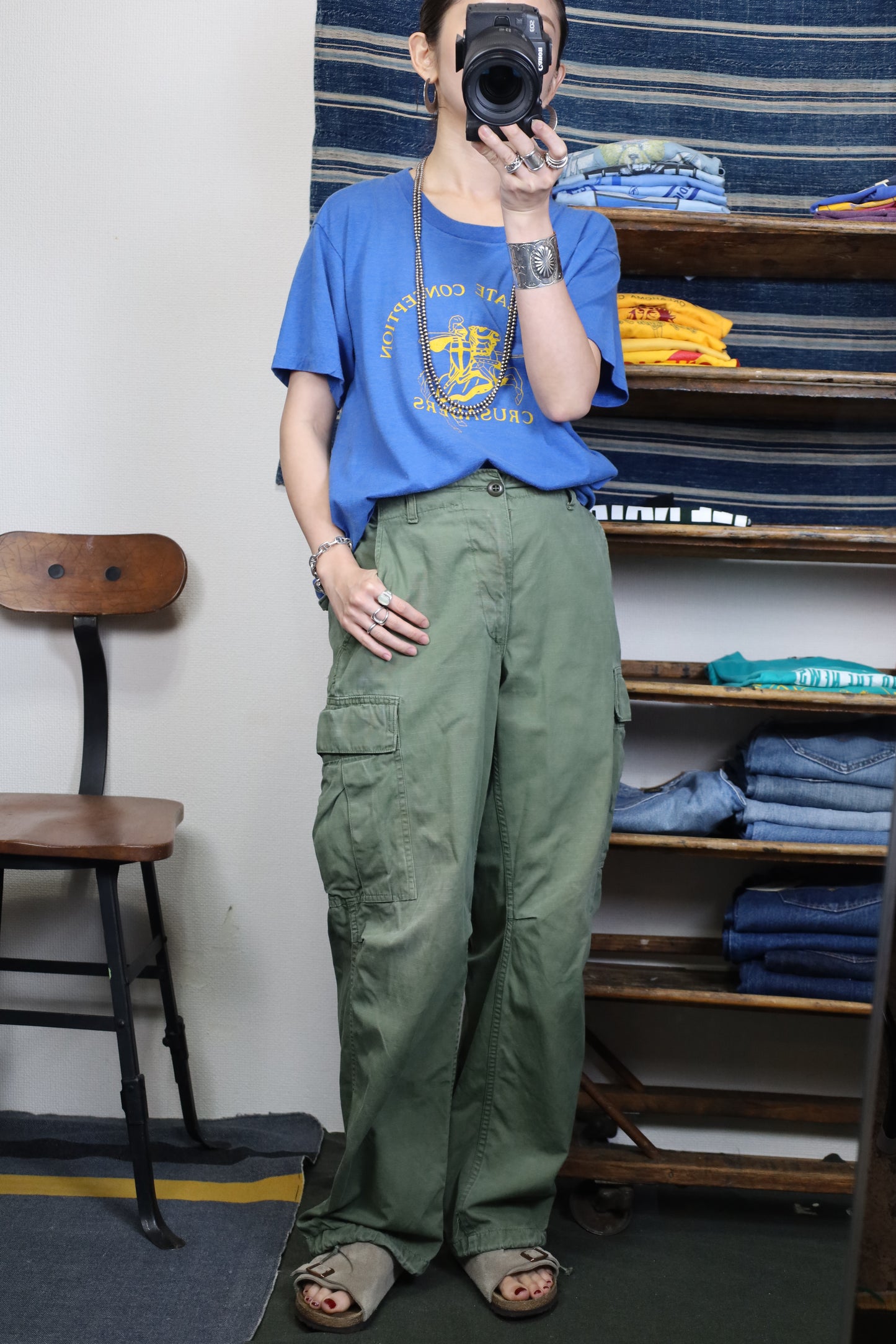 B481 / 1990's UNKNOWN print tee