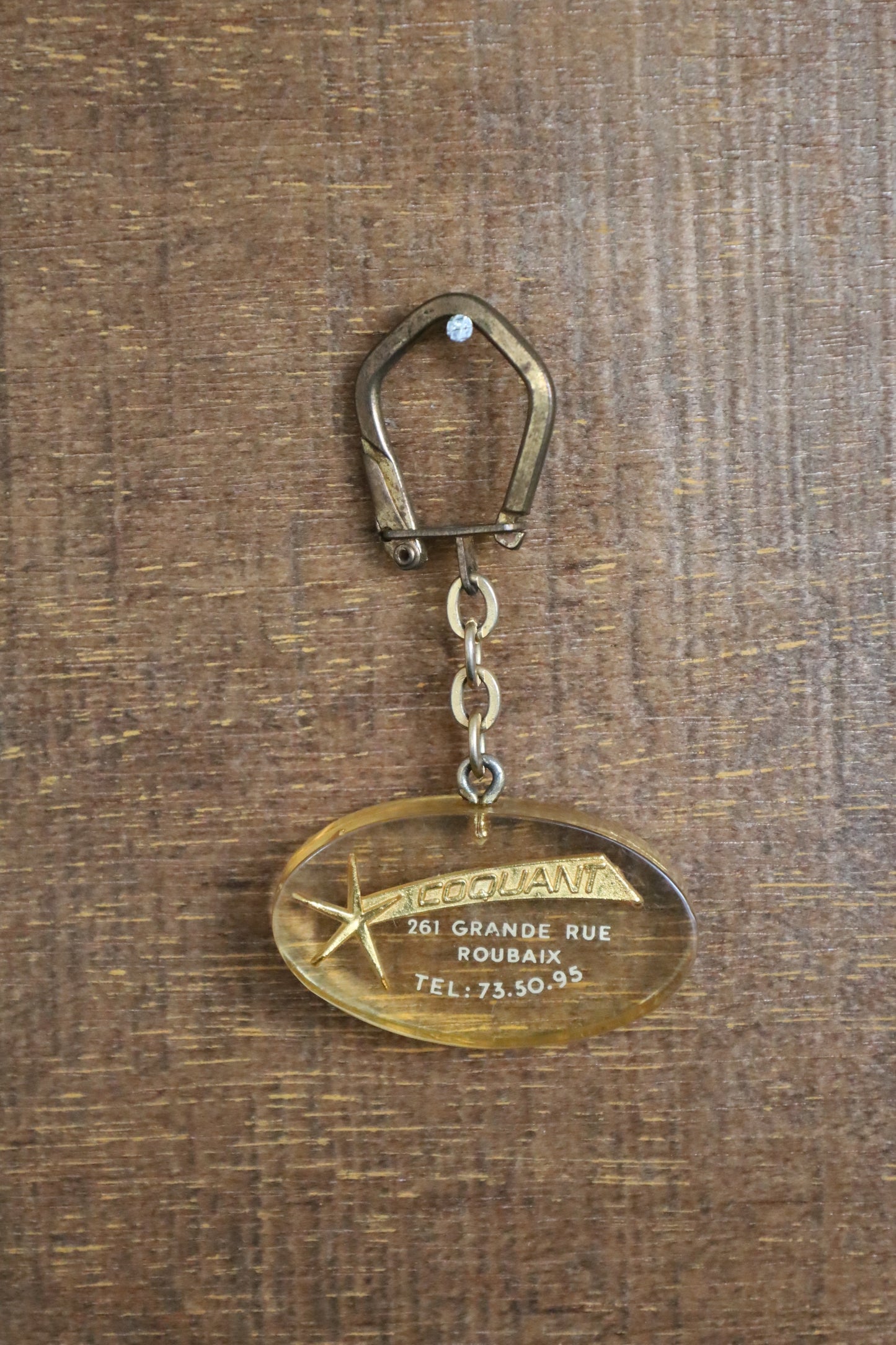 Vintage key ring