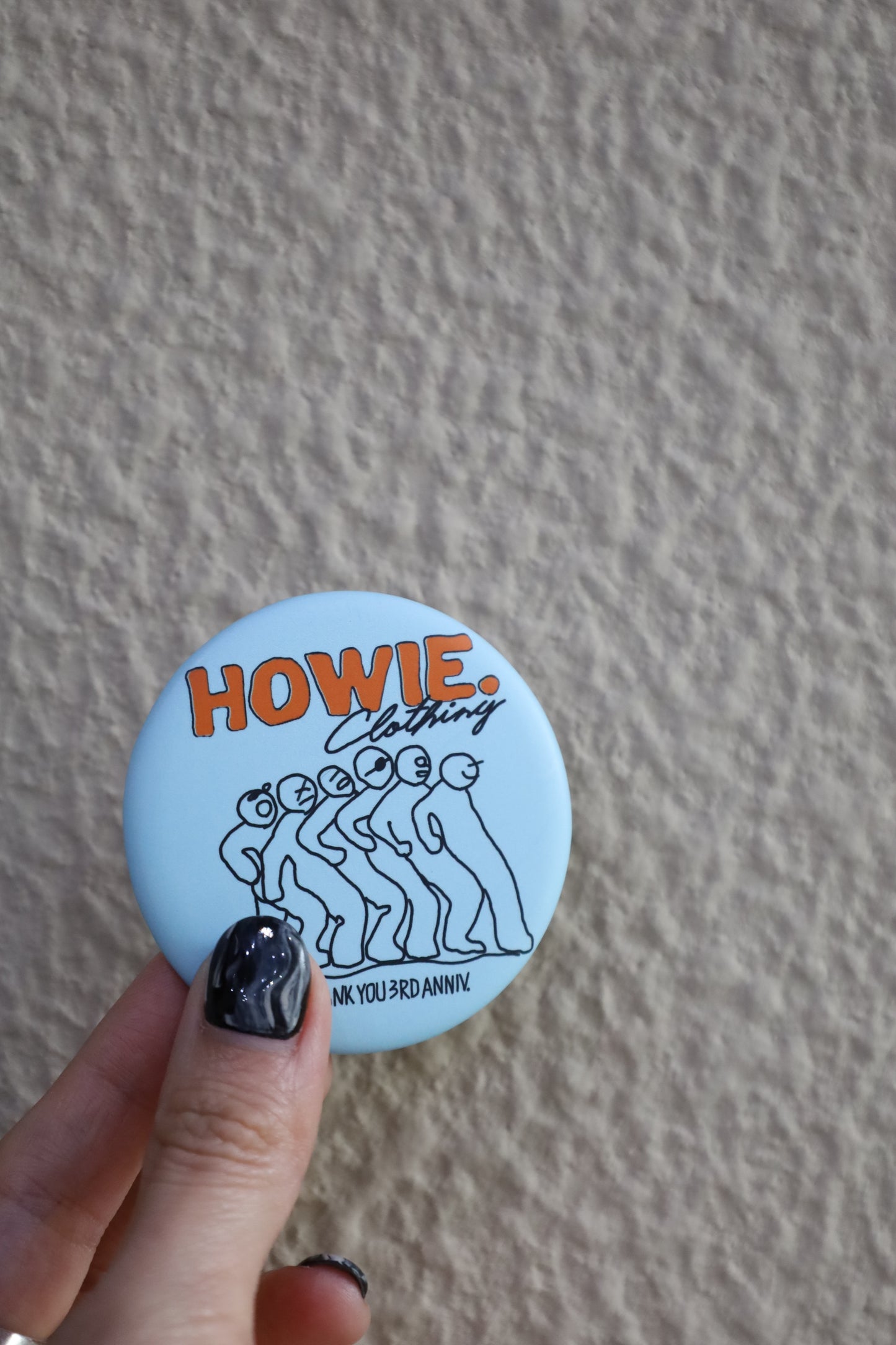 HOWIE compact mirror (blue)