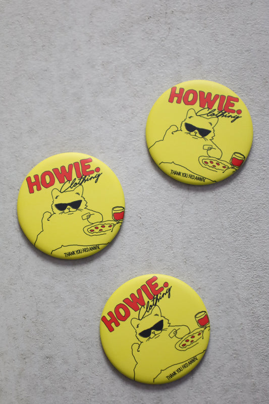 HOWIE compact mirror (yellow)