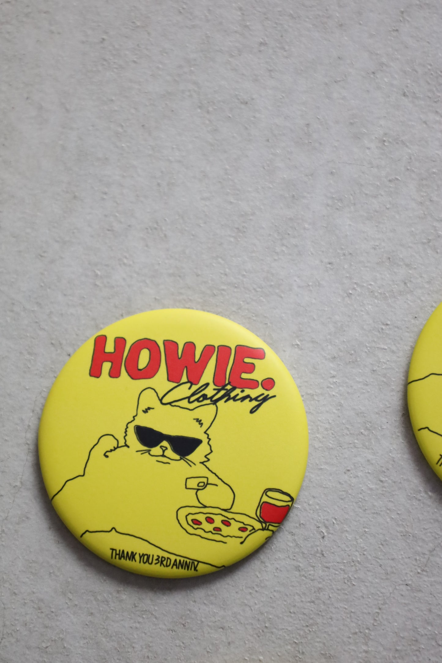 HOWIE compact mirror (yellow)