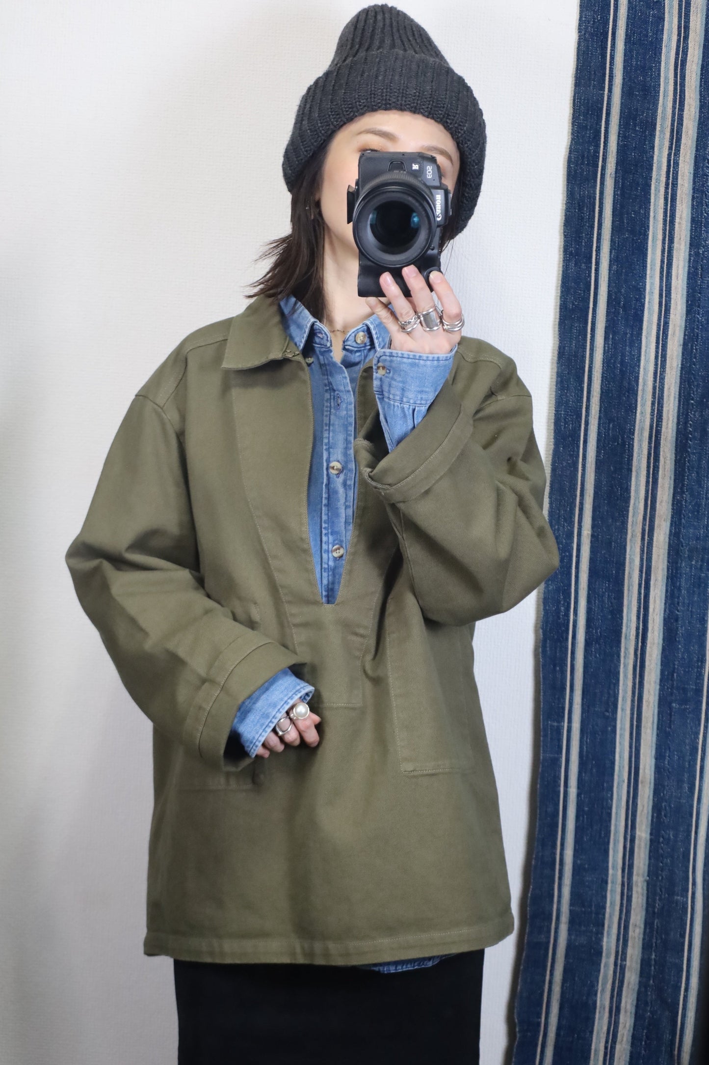 HOWIE DENIM SMOG(KHAKI)