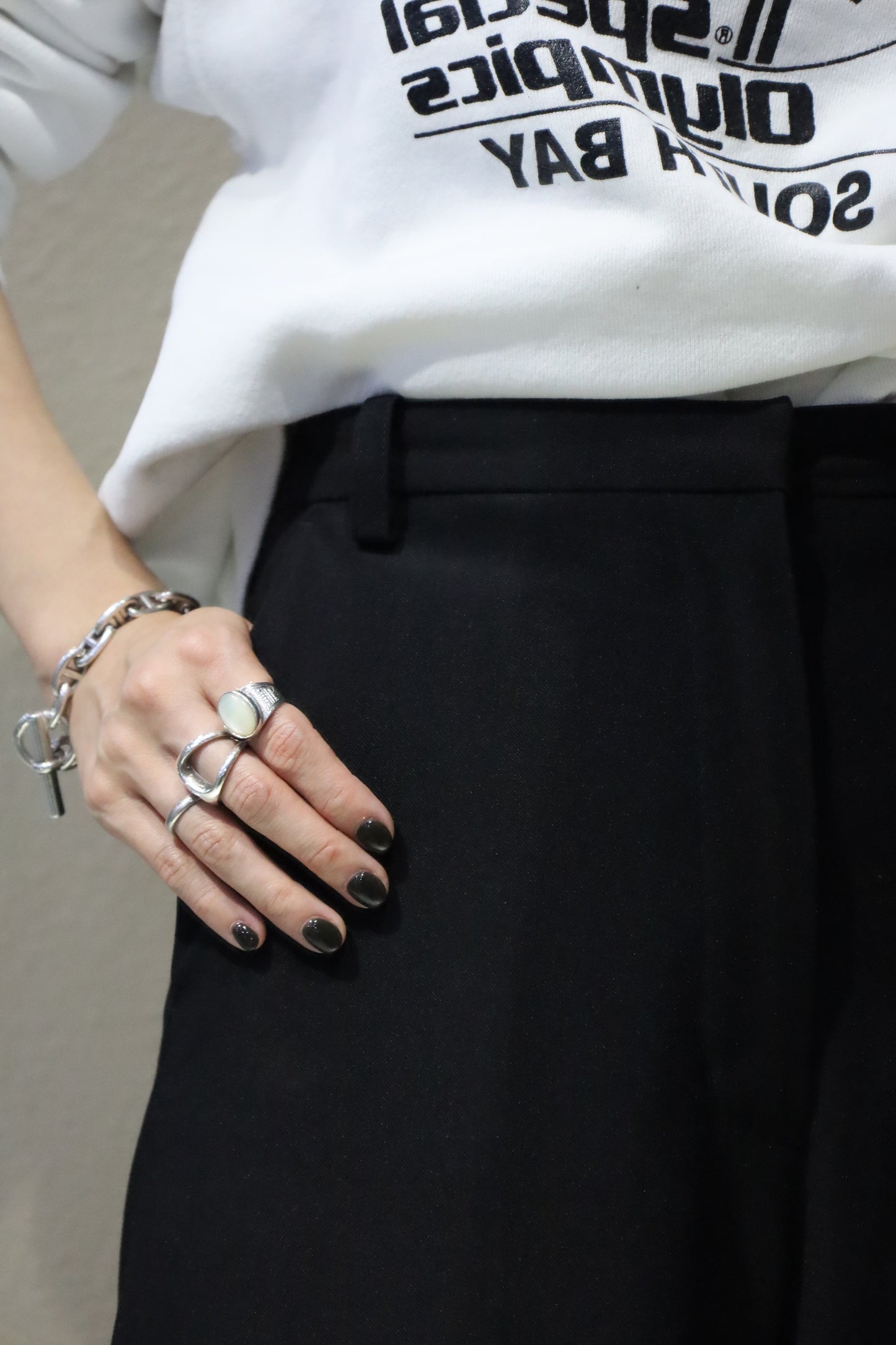 HOWIE HAKAMA slacks (Black)