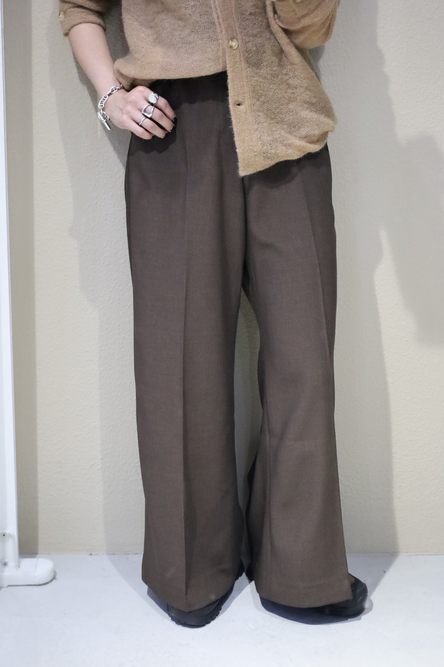 HOWIE HAKAMA slacks (Brown)