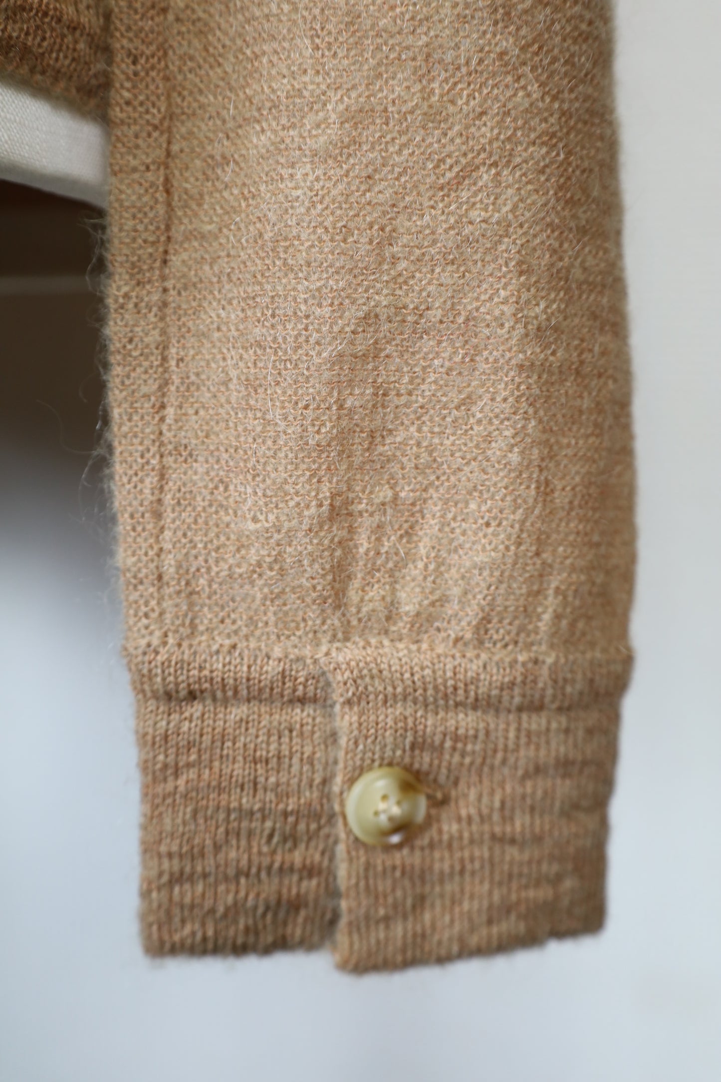 HOWIE polo knit cardigan (beige)