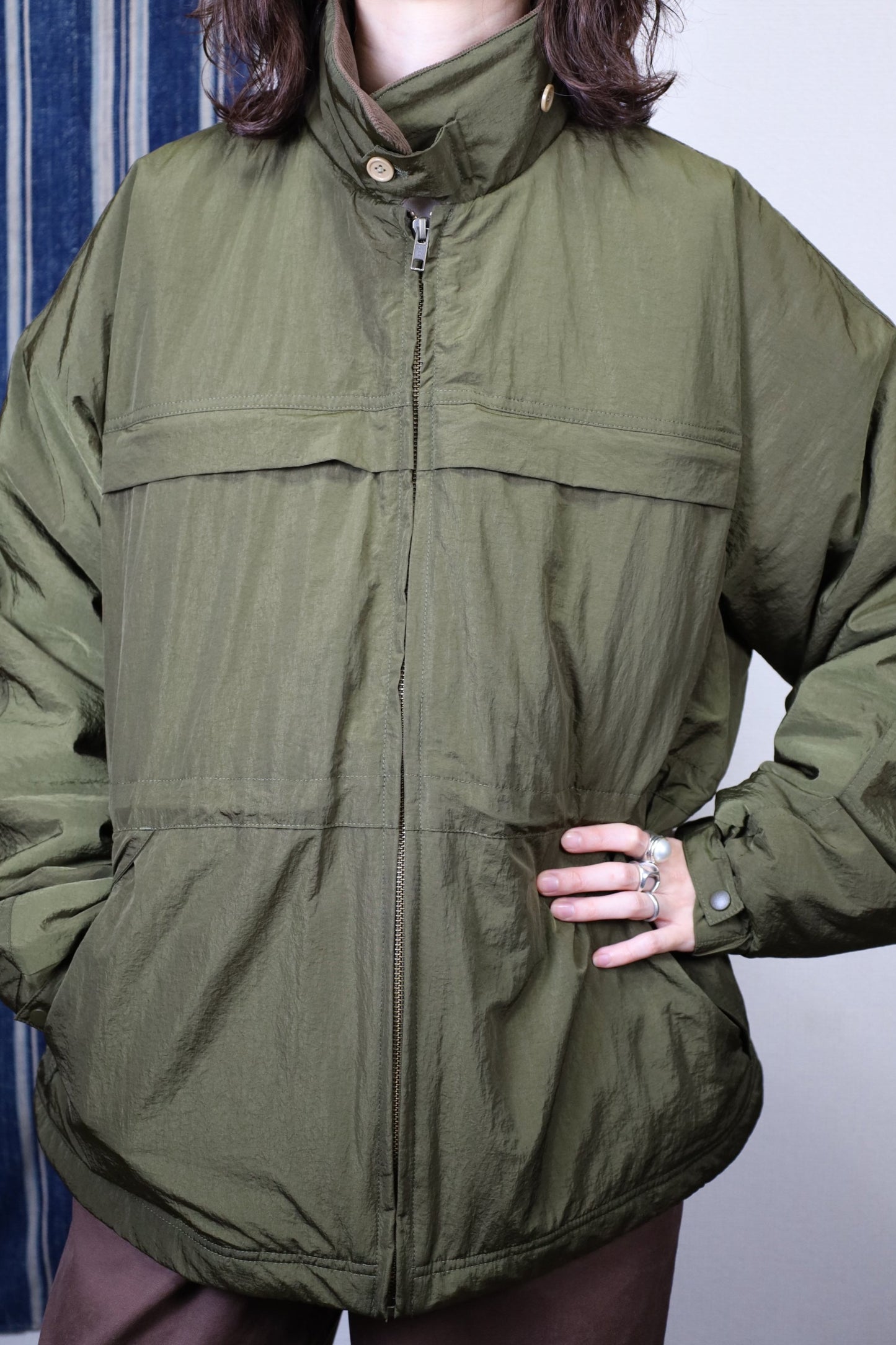 HOWIE padding blouson (khaki)