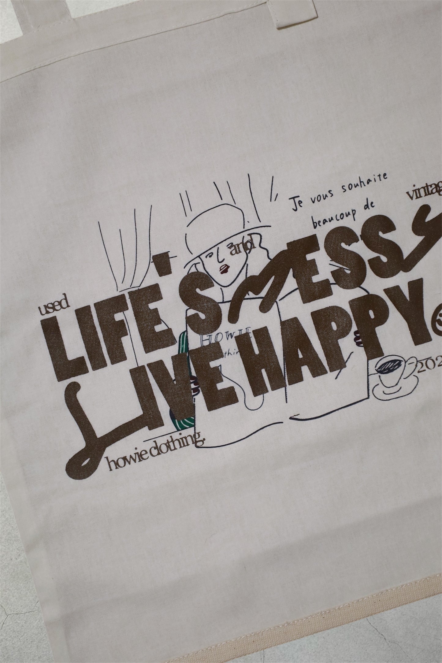 HOWIE tote bag (girl - print)