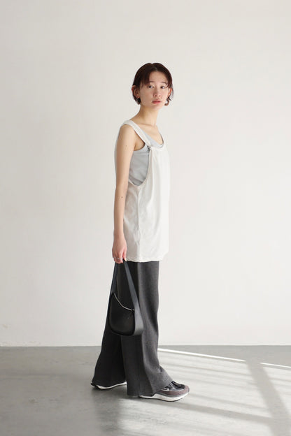 2WAY Shirring Tank (white)