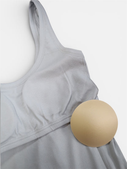 Soft Fit Pad Tank (black)