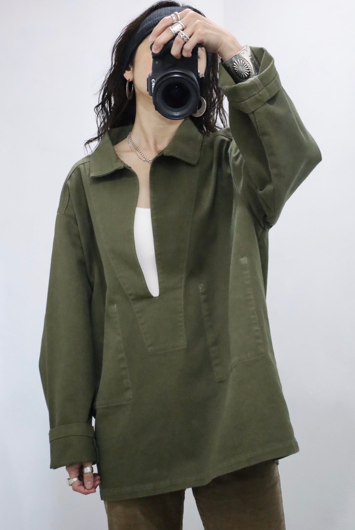 HOWIE DENIM SMOG(KHAKI)