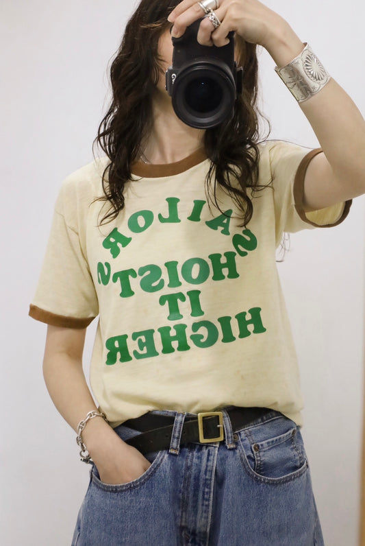 B951 / 1990's donnerwear ringer tee