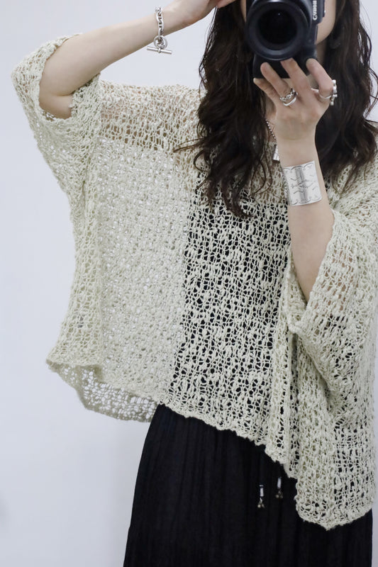 B713 / UNKNOWN mesh knit
