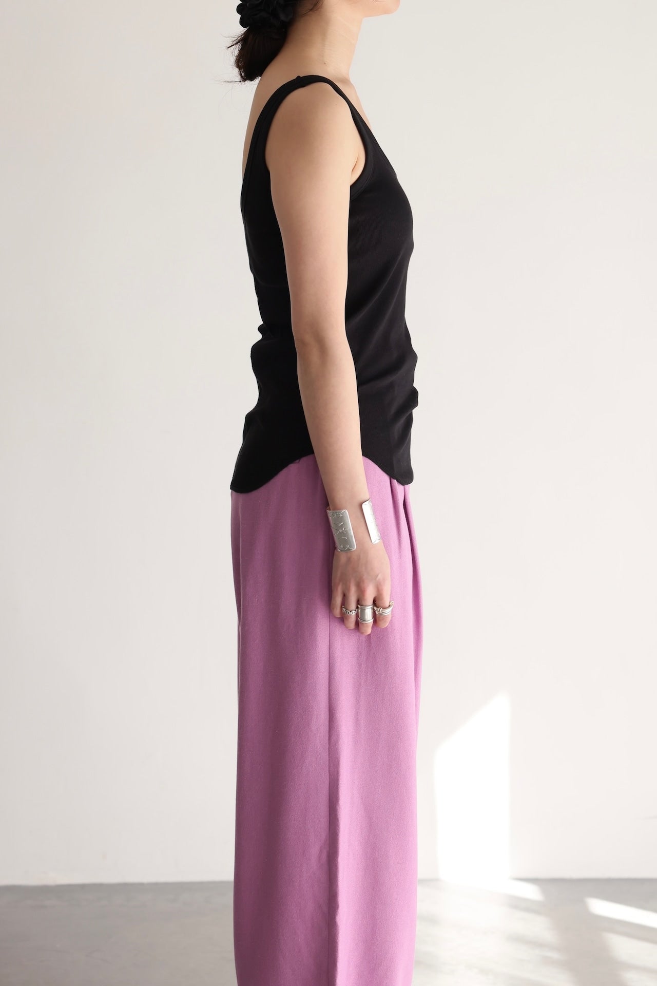 Soft Fit Pad Tank (orange)