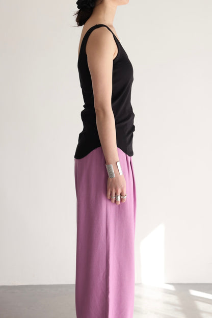 Soft Fit Pad Tank (saxe blue)