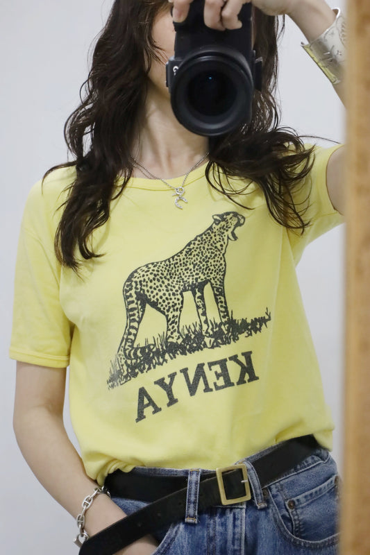 B928 / 1980's UNKNOWN print tee