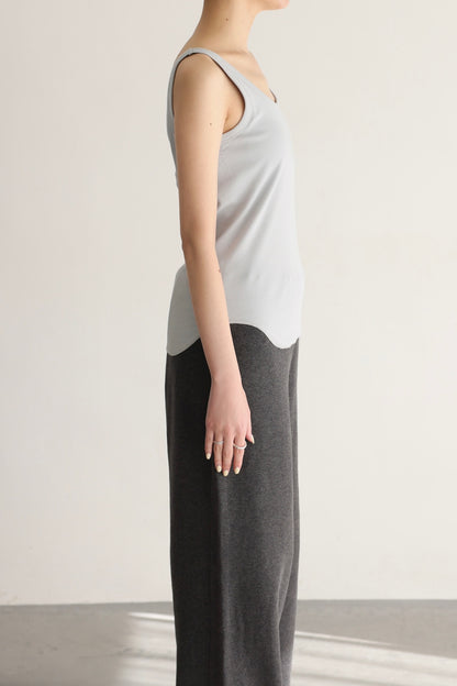 Soft Fit Pad Tank (saxe blue)