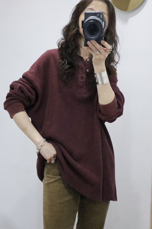B785 / 1990's NATURALIFE Henry neck tops