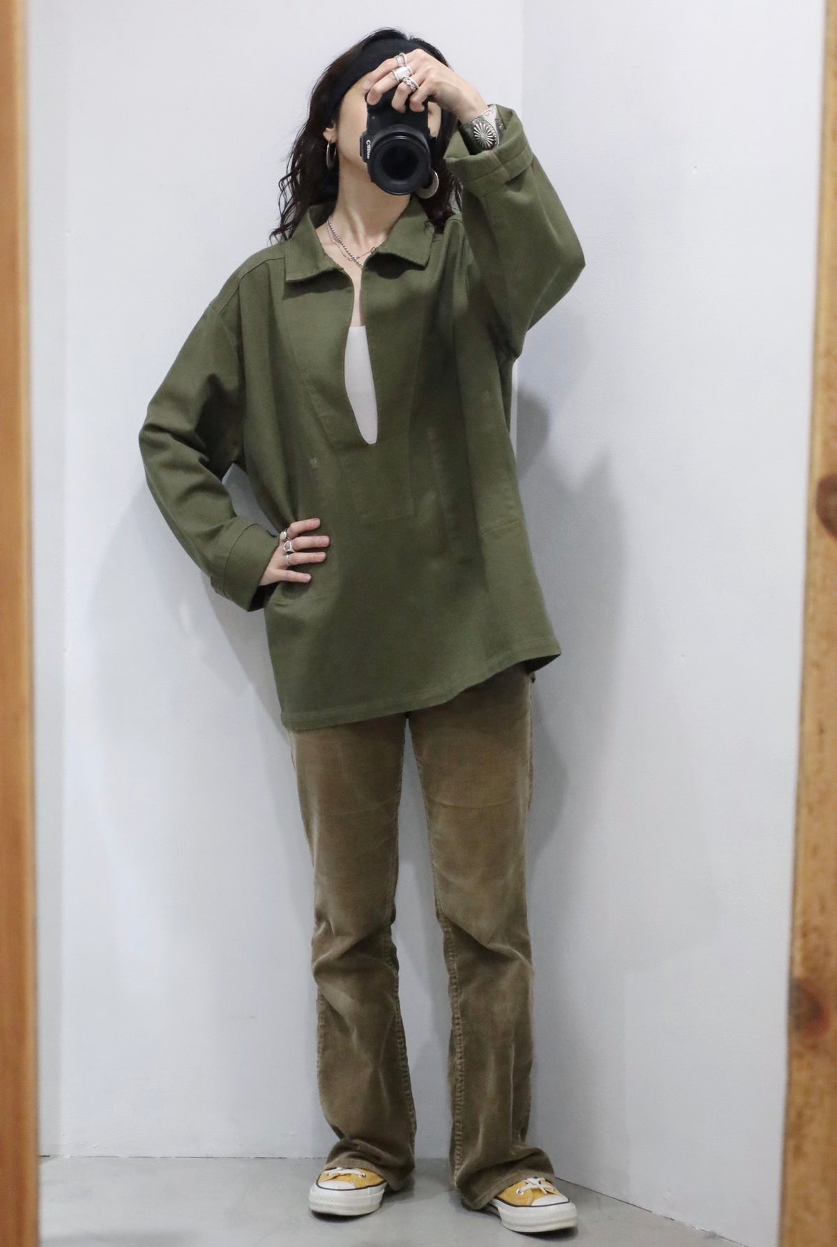 HOWIE DENIM SMOG(KHAKI)