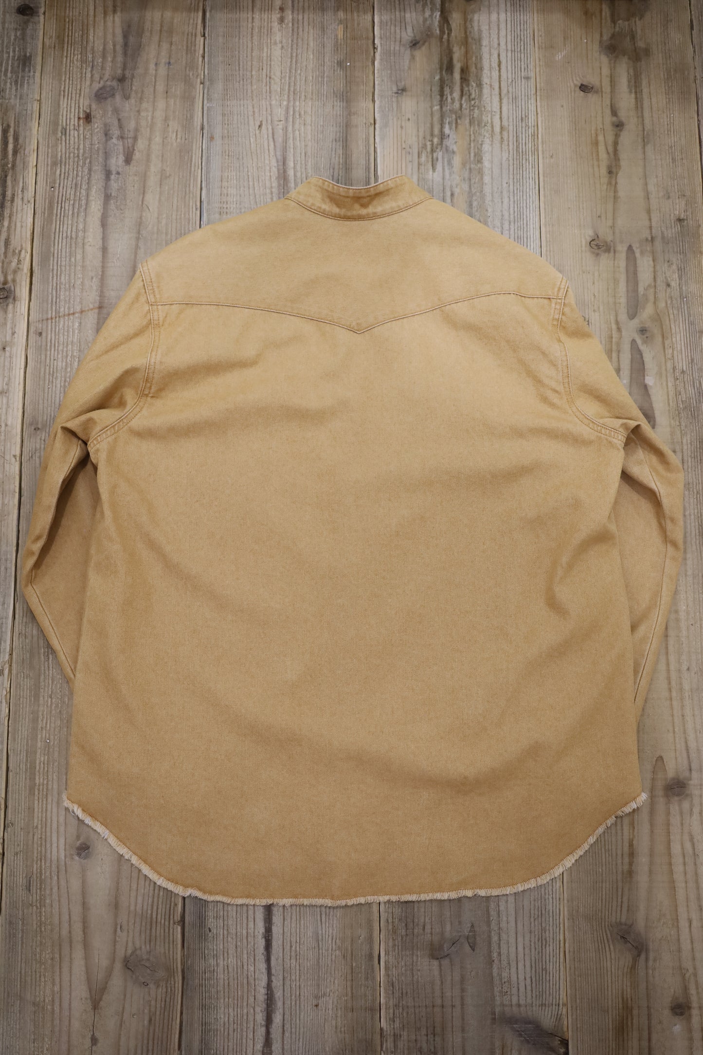 HOWIE DENIM SHIRT (camel)