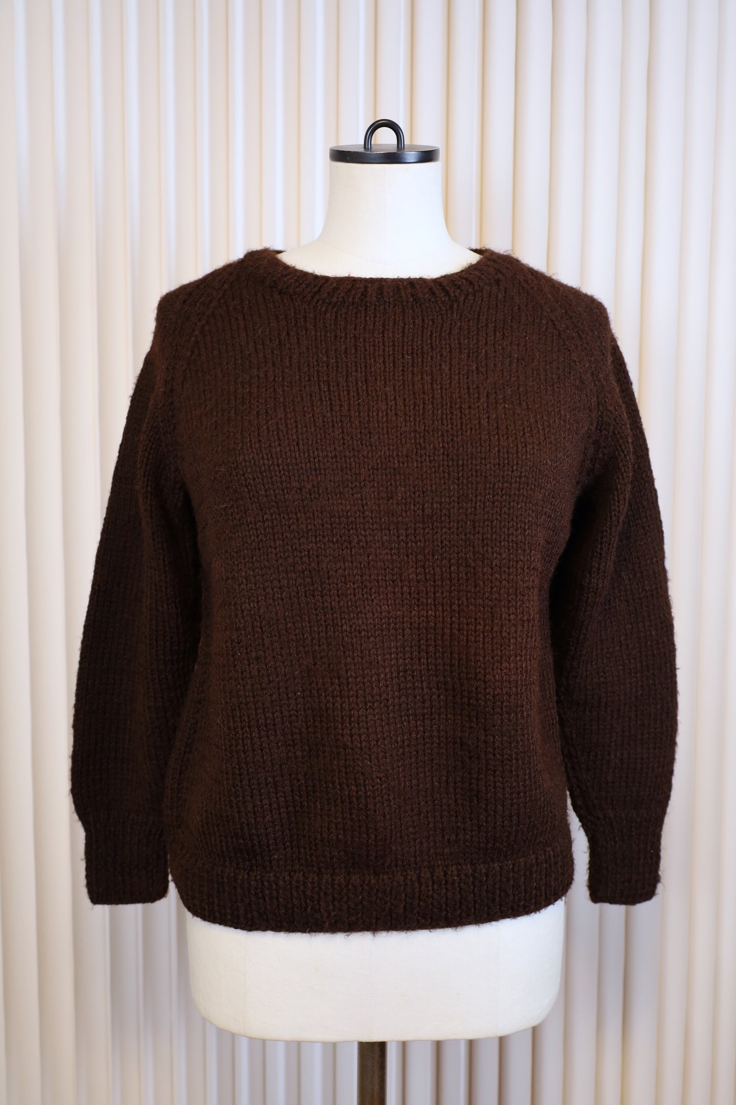 J26 / 1980's UNKNOWN wool knit