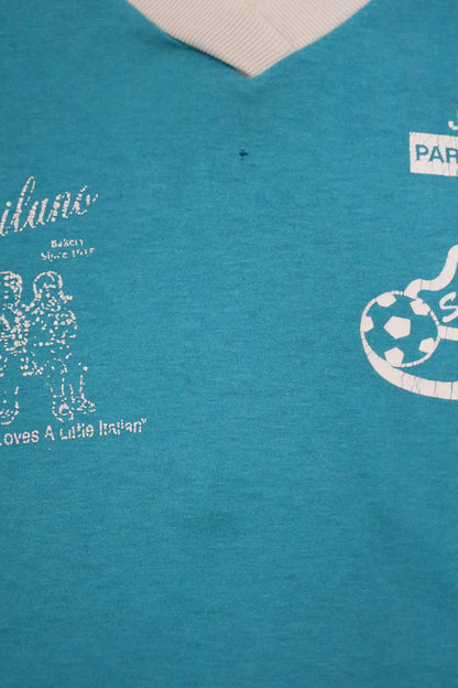 B748 / 1990's SOFFE SHIRTS Football tee