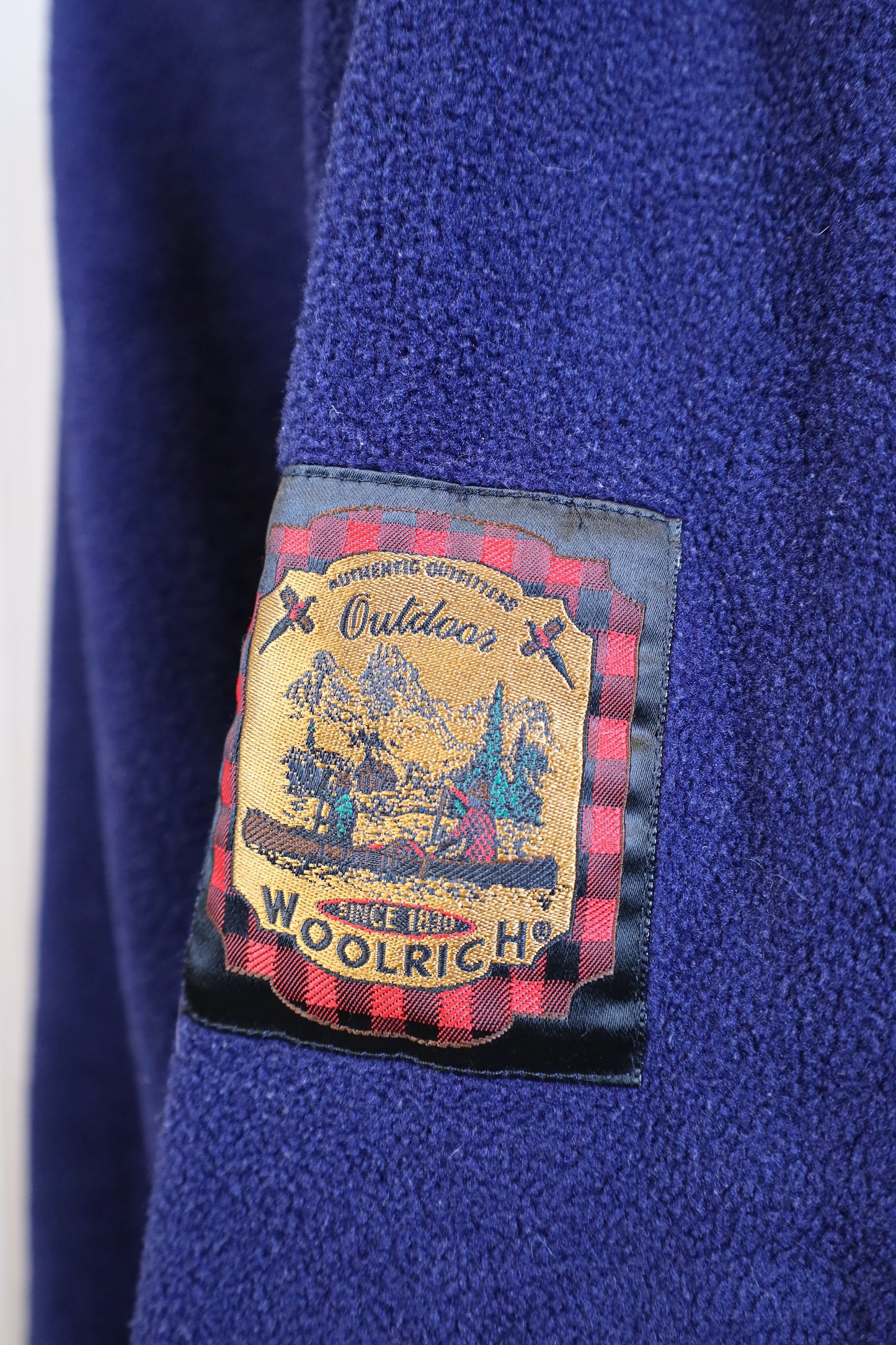 Z408 / 1990's OLD Wool Rich Fleece pullover
