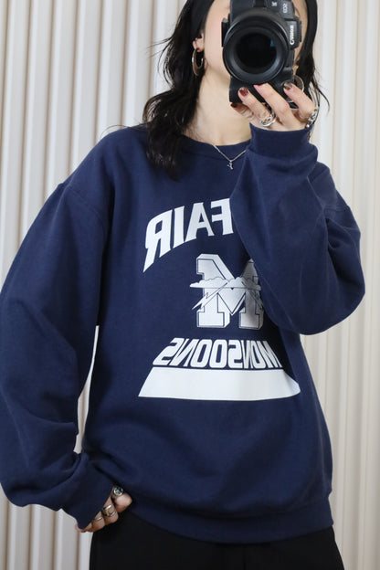 917 / early2000's JERZEES print sweat