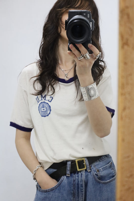 D5 / 1980's Champion print ringer tee