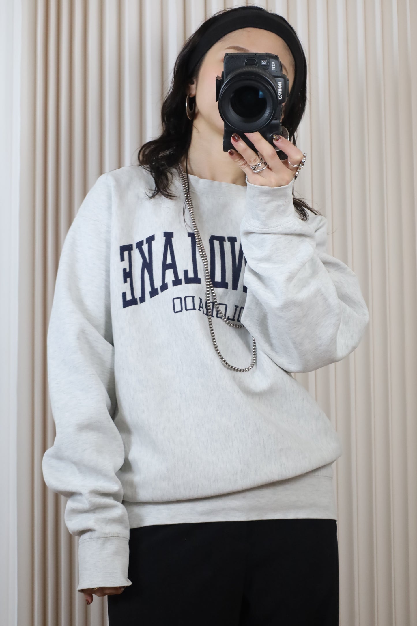 J43 / early2000's PRO-WEAVE GRAND LAKE print sweat