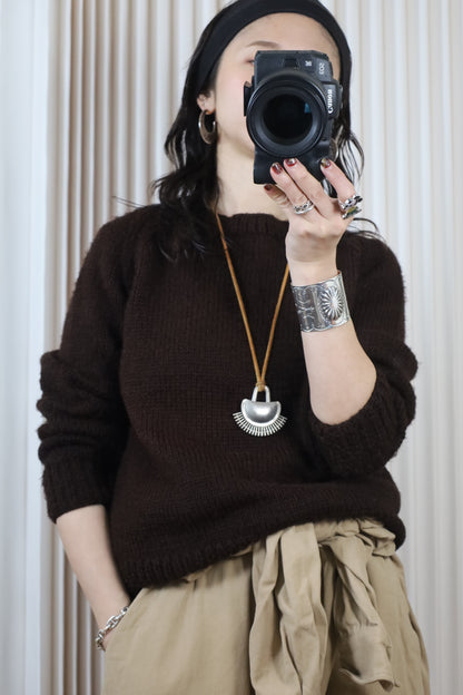 J26 / 1980's UNKNOWN wool knit