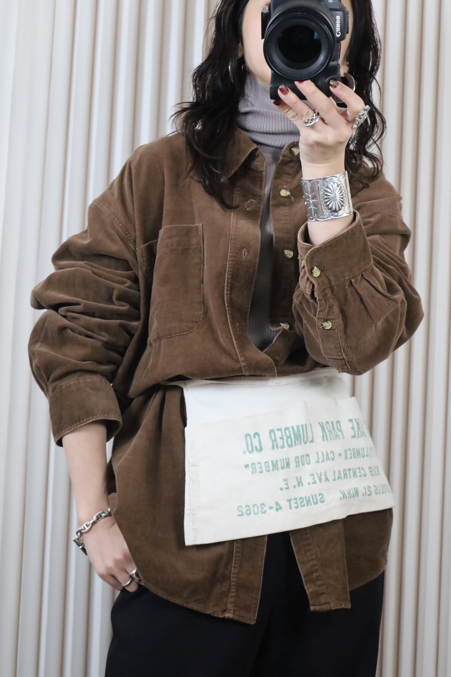 J84 / early2000's alpine ridge corduroy shirt