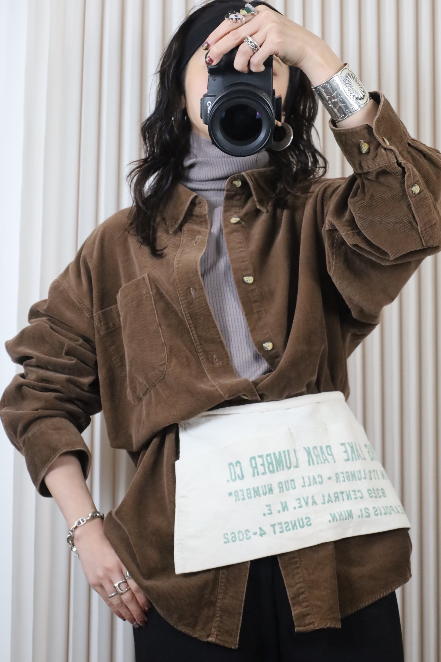 J84 / early2000's alpine ridge corduroy shirt